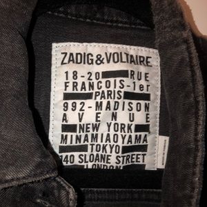 Zadig & Voltaire Jackets & Coats - ZADIG AND VOLTAIRE JACKET Zadig & Voltaire Jackets & Coats - ZADIG AND VOLTAIRE JACKET